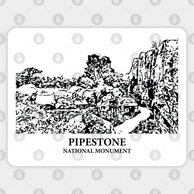 Pipestone National Monument Sticker by Lakeric